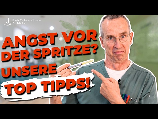Angst vor der Betäubungsspritze beim Zahnarzt? Das sind unsere Tipps!