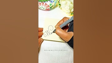 Waseem name meaning 😱 ❤️ #waseem #summaiya_ansari #calligraphy #viral #shorts #name #art #diy