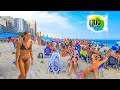 LEBLON 🇧🇷Rio de Janeiro Brazil 2021 - [Beach Walk Full Tour]