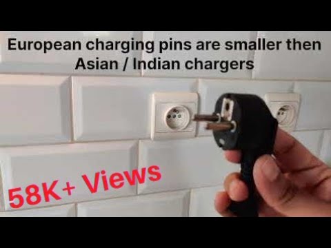 How does Indian Charger work in Europe | European electric socket vs Asian /India