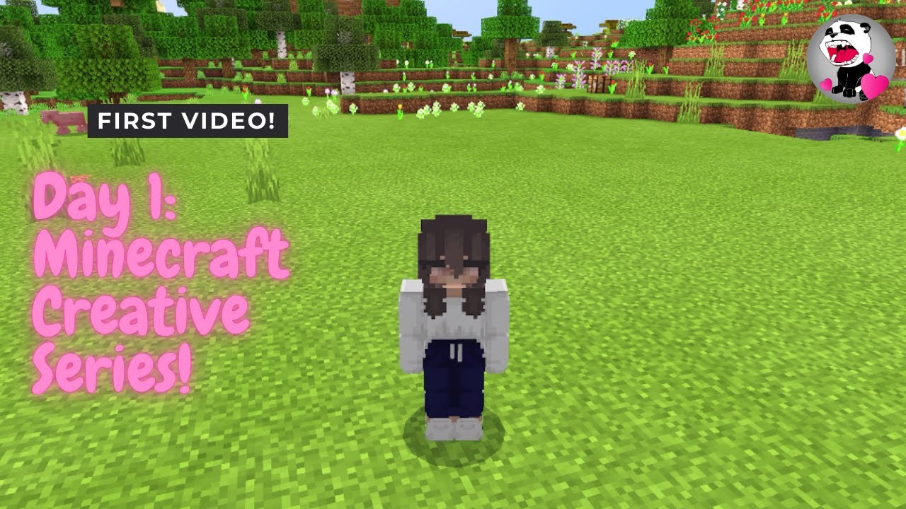 ️First Video! Day 1 Of Minecraft Creative Series ️ - YouTube