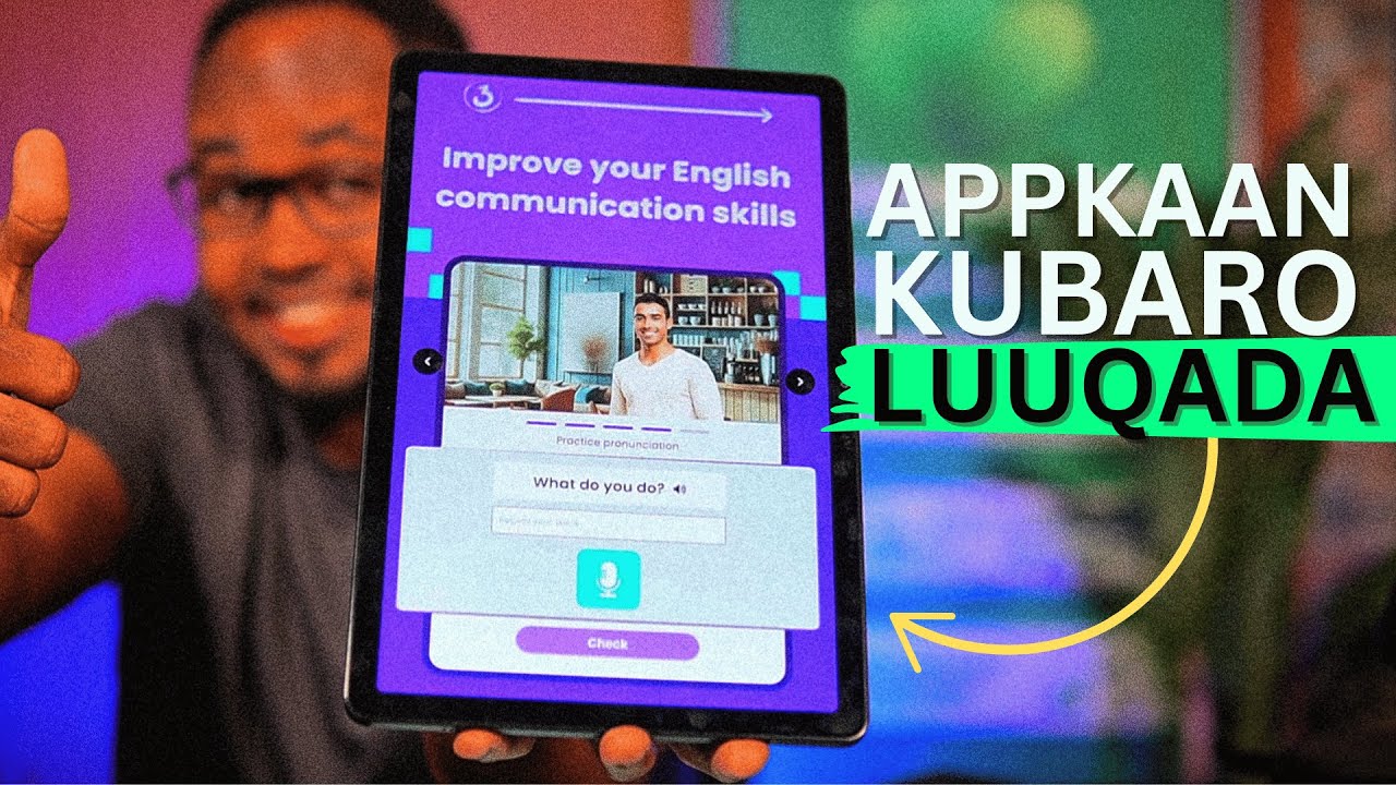 English-ka kubaro appkaan cajiibka ah!