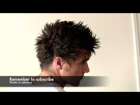 Awesome FAUX HAWK hairstyle for men - how to style David Beckham hairstyle Manchester