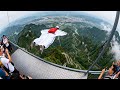 Tianmen Mountain Wing Mounted Flight Training Process # Wing Mounted Flight Zhang Shupeng