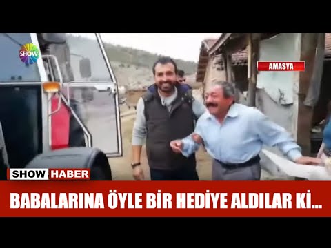 Babalarına öyle bir hediye aldılar ki...