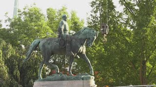 Two Virginia confederate statues were relocated