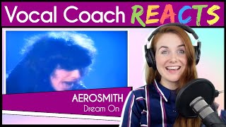 Vocal Coach reacts to Aerosmith Dream On (Steven Tyler Live)