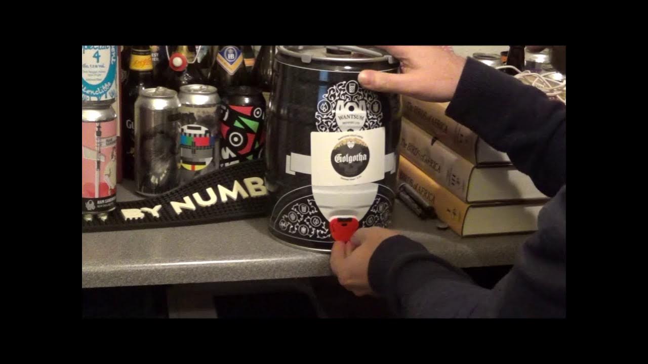 How to NOT Open a Mini Keg! YouTube