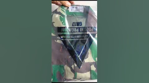 Baju PDL velbed furing GR17 #gr17 #bajupdl