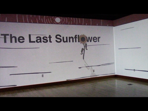 The Last Sunflower Animation Installation | UO Art and Technology BFA Portland