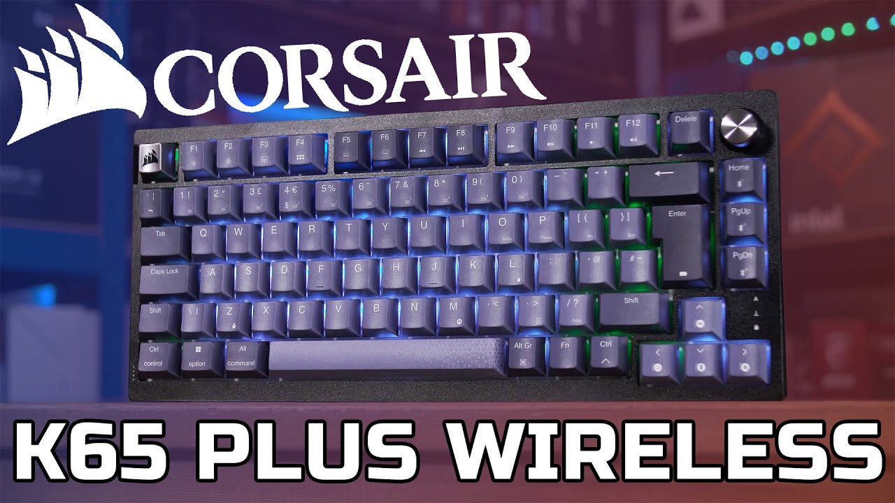 Corsair K65 Plus Wireless Review - A Corporate Take On A Custom 75