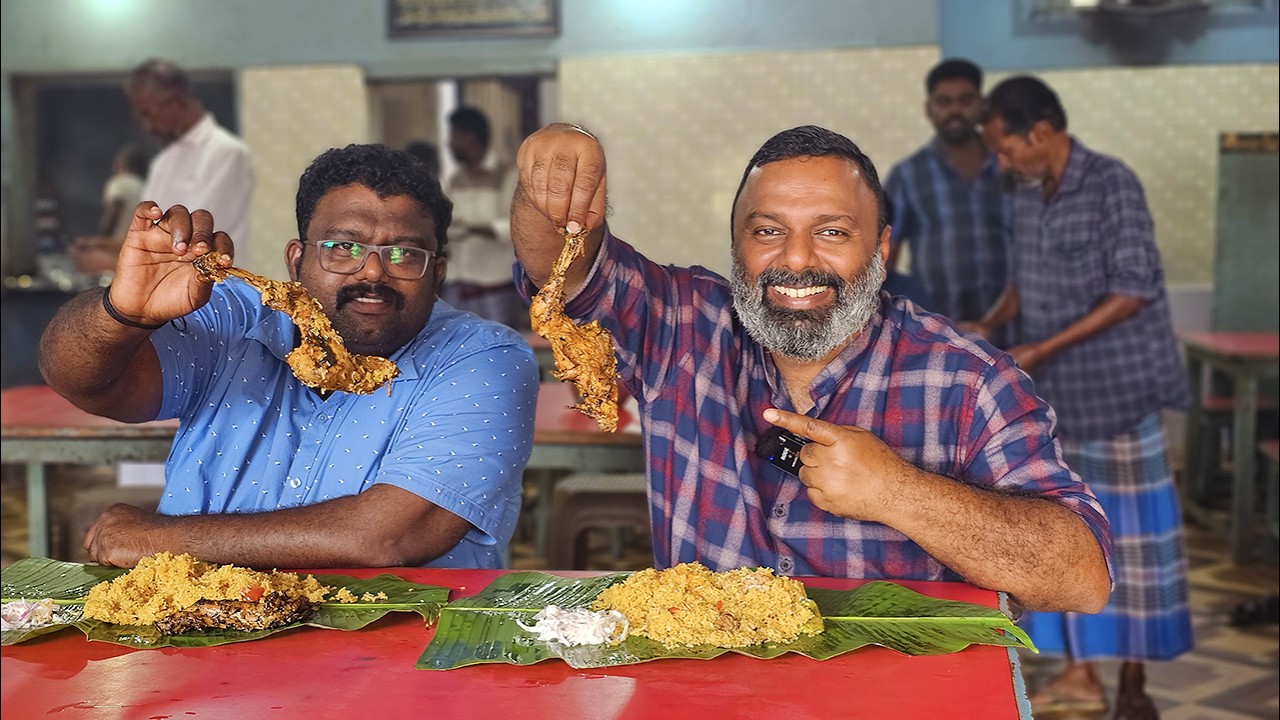 ബോർഡർ ചിക്കനും മട്ടൺ ബിരിയാണിയും | Border Chicken and Mutton Biriyani | Border Rahmath Parotta Stall