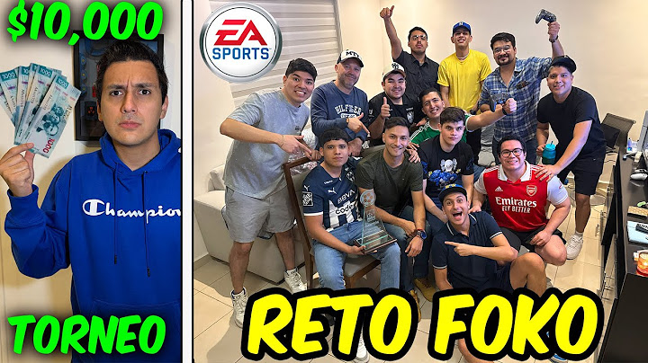 JUGAMOS un TORNEO con el EQUIPO RETO FOKO por $10 MIL PESOS...