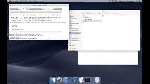 Quick Start Dfinity SDK on macOS (version 0.4.3)