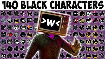 FNF Character Test | Gameplay VS My Playground | ALL Black Test
