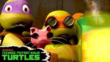 Mikey Discovers the Secret Formula to Reverse Mutation! 🧬 | TMNT (2012)