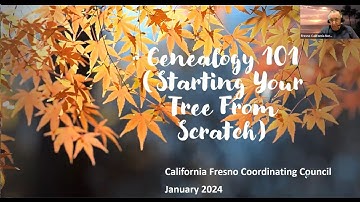 Starting Your Tree From Scratch