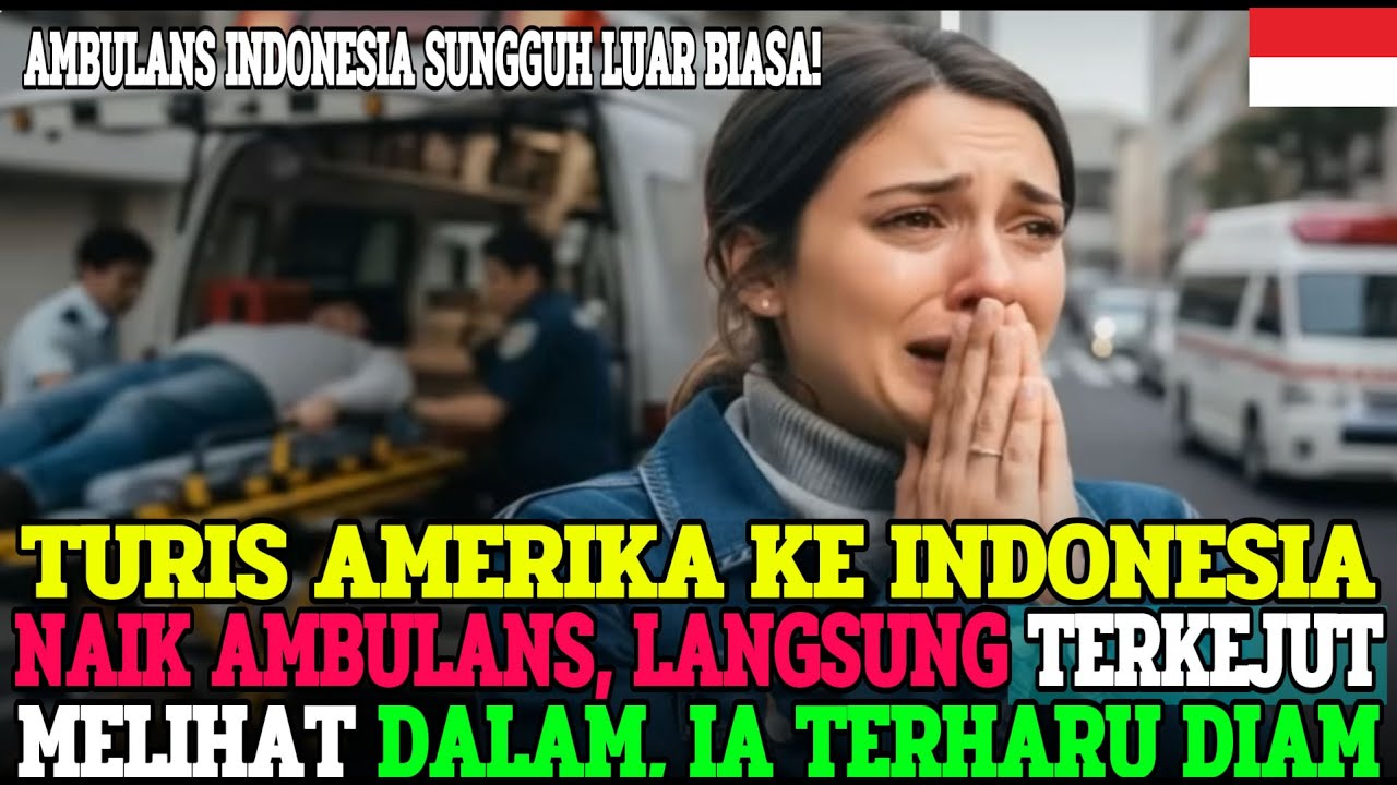 AMBULANS INDONESIA ANEH!” AYAH ANAK AS TERKEJUT SETELAH MENAIKINYA
