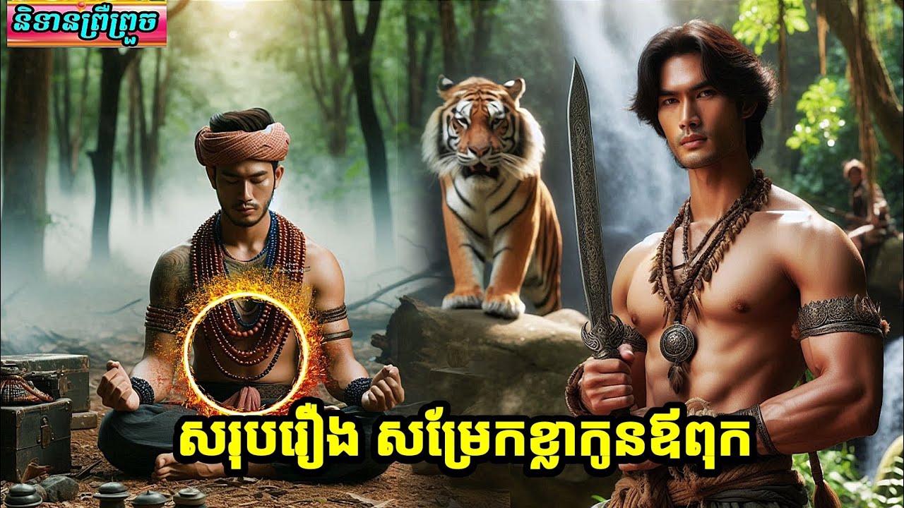 សរុបសាច់រឿង(សម្រែកខ្លាកូនឪពុក) #និទានព្រឺព្រួច#.