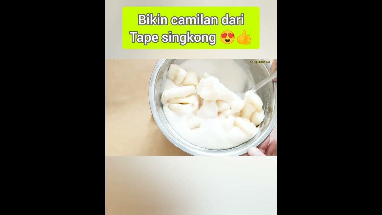 Bikin camilan dari tape singkong, simple n yummy
