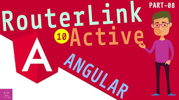 Angular 10 tutorial #8  routerLink and routerLinkActive || Ujjwal Technical Tips