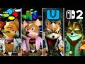 Evolution of Fox McCloud (1993 - 2026)