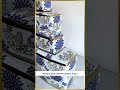Modern Blue & White Ceramic Vases