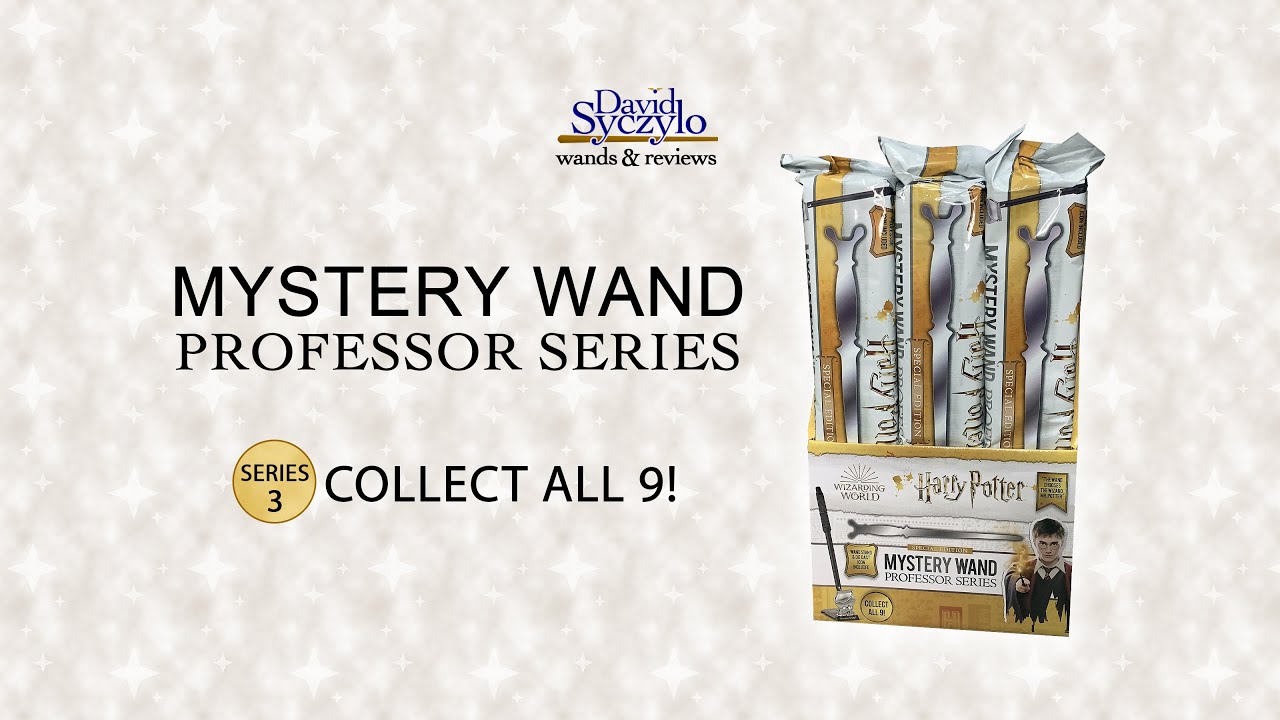 Mystery Wands, Series 3 - The Noble Collection - YouTube