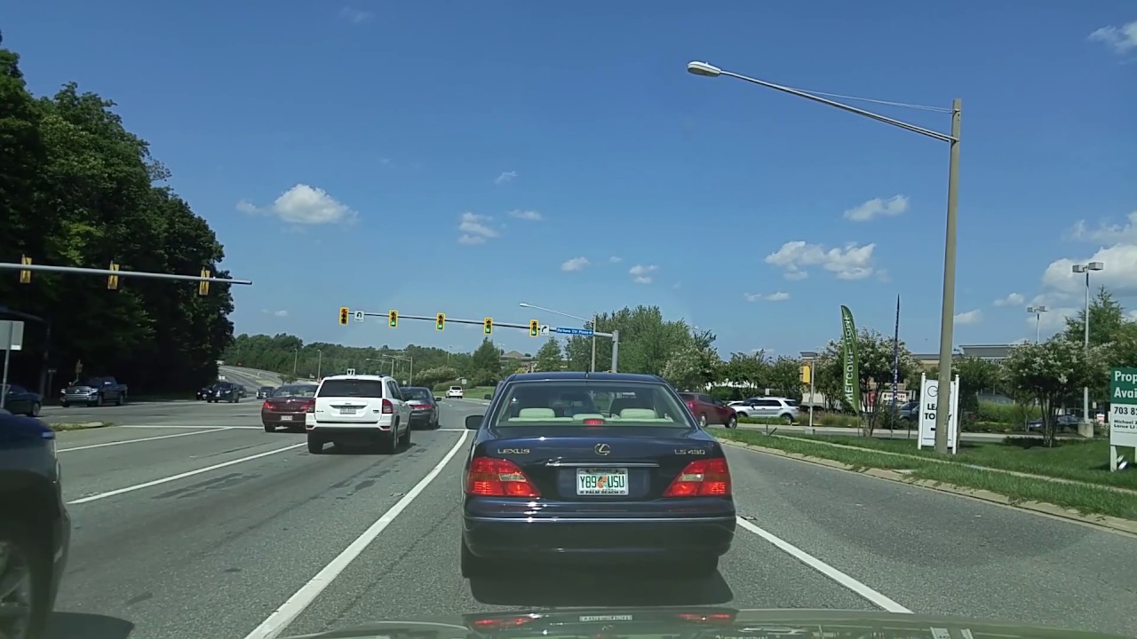 Driving from Dumfries to Manassas,Virginia YouTube
