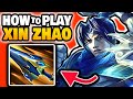 This is how to play xin zhao jungle in season 14  carry  best buildrunes  xin zhao jungle guide