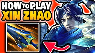 This is how to play Xin Zhao Jungle in Season 14 & CARRY + Best Build/Runes | Xin Zhao Jungle Guide