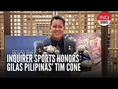Inquirer Sports honors Gilas Pilipinas’ Tim Cone