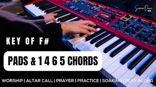 Worship Moments | 1 4 6 5 Chords | KEY F#/Gb | Bethel Hillsong Elevation Maverick City Passion CFNI image