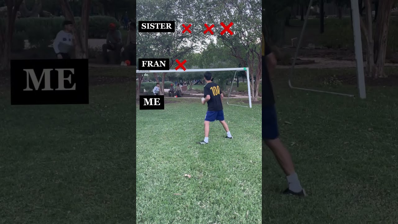 Tryna Hit The Pole 3 Different Distance Shot Challenge Shorts Football