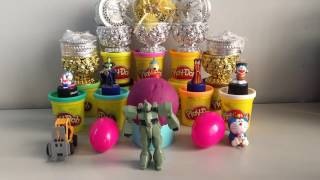 Play Doh Surprise Eggs | Trying out all the Toys Eps #53