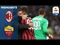 AC Milan 2-1 Roma | Cutrone Wins it Late for Milan | Serie A