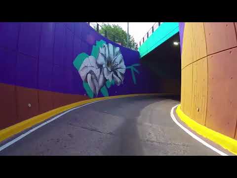 SE PINTO A NUEVO EL TUNEL SAN ANDRES