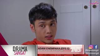 Sweet Qismina malu-malu dengan Adam Lee