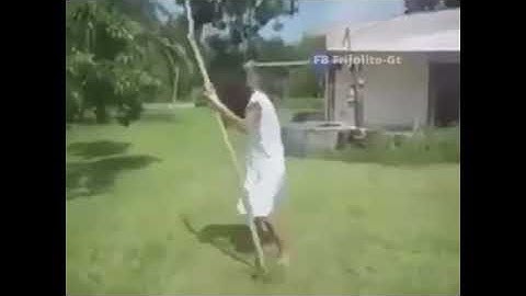 The "llorona" dances Pasito Perron