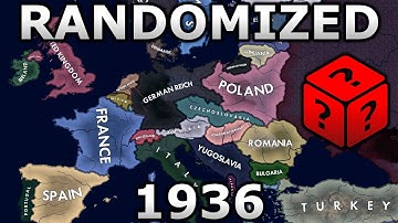 Random WW2! Nations Pick Random Focuses | HOI4 Timelapse