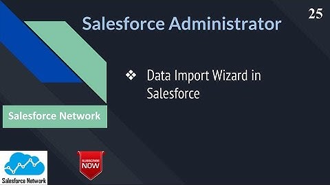 Day 25 Data Import Wizard in Salesforce