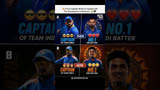 From Captain Kohli to Captain Gill: The Dominance Continues!..🔥🖤