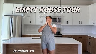EMPTY HOUSE TOUR 2025 // Brand new Dallas TX home tour 🏡