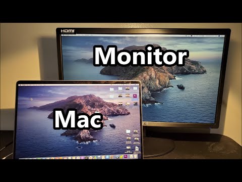 MacBook How to Connect to Monitor & Mirror/Extend/Change Main Display