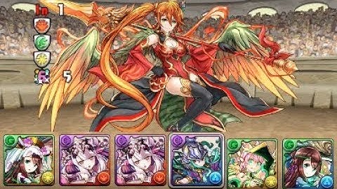 [Puzzle and Dragons] Challenge Dungeons! 43 - Lv8 - No Skyfall Combos