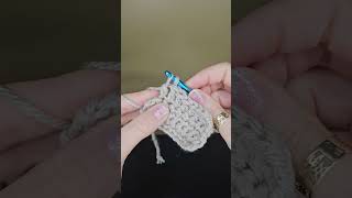 Как вязать столбик с одним накидом (Double crochet stitch)