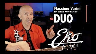 Eko Guitars presentazione serie DUO Massimo Varini