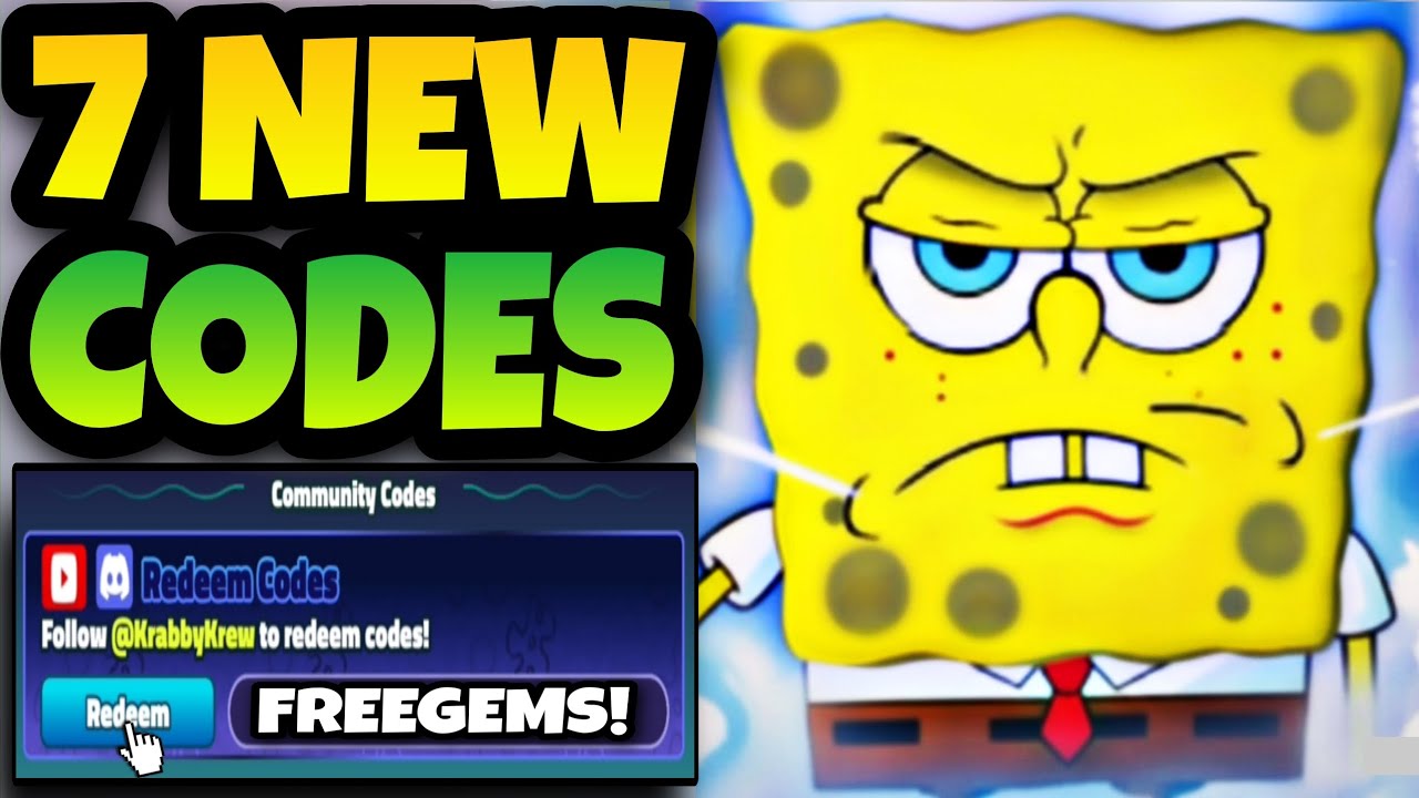 NEW CODES ALL WORKING CODES FOR SPONGEBOB TOWER DEFENSE 2026 ROBLOX 