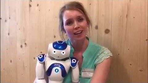 Vlog van onze revalidatiearts Inez van der Ham: Zorgrobot ZORA