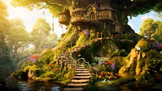 A Peaceful Fairy House ✨ Enchanted Forest Music & Ambience 》6 Hours Soothes the Mind, Relaxes